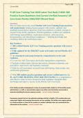 Fl Alf Core Training Test 2026 Latest Test Bank 2 With 300 &NewLine;Practice Exam Questions And Correct Verified Answers&sol; Alf &NewLine;Core Exam Florida 2026&sol;2027 &lpar;Brand New&rpar;