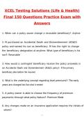 XCEL Testing Solutions Life & Health Insurance Exam Prep Bundle 2026&ndash;2027 &vert; Maryland Life & Health Final Exam&comma; 150-Question Practice Exam&comma; Insurance Producer Licensing Review&comma; State Law & Ethics Study Guide&comma; Comprehensive Practice Questions & Detailed Exp