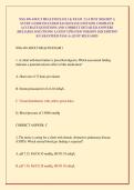 NSG 430 ADULT HEALTH EXAM 1 & EXAM  2 LATEST 2026&sol;2027 A STUDY GUIDE INCLUDED EACH EXAM CONTAINS COMPLETE ACCURATE QUESTIONS AND CORRECT DETAILED ANSWERS &lpar;RELIABLE SOLUTIONS&rpar; LATEST UPDATED VERSION 2026 EDITION &vert;GUARANTEED PASS A&plus; &vert;JUST RELEASED