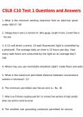 CSLB C10 Test 1 Latest 2026 Newest Questions and Answers &lpar;Latest 2026 &sol; 2027 Update&rpar; &lpar;Verified Answers&rpar; &lpar;Top Grade Assured&rpar;&period;