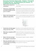 Economics Final Exam Study Guide - Chapters 1 Through 26 Complete Overview - Verified Questions and Answers - A&plus; Guaranteed Success Exam Prep