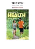 An Invitation to Health &lpar;6th Edition&rpar;  &mdash;by Dianne Hales&comma; Lara Lauzon  &mdash; Complete Test Bank &lpar;Ch&period; 1-17&rpar;