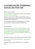 CCDS IBHRE EXAM PREP COMPREHENSIVE&NewLine;EXAM Q&A 2026 STUDY GUIDE
