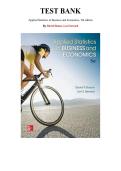 Applied Statistics in Business and Economics&comma; 5th Edition &mdash; by David Doane&comma; Lori Seward  &mdash; Complete Test Bank &lpar;Ch&period; 1-18&rpar;
