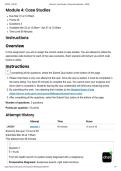 HIT 206&vert; Module 4&colon; Case Studies&colon; Coding with Application&vert; Questions and answers &vert; Updated RATED A&plus; &vert; 2026&vert;DeVry University&comma; Chicago
