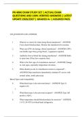 PN 4006 EXAM STUDY SET &vert; ACTUAL EXAM&NewLine;QUESTIONS AND 100&percnt; VERIFIED ANSWERS &vert; LATEST&NewLine;UPDATE 2026&sol;2027 &vert; GRADED A&plus; &vert; ASSURED PASS&period;
