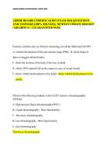 ABMDI BOARD CERTIFICATION EXAM 2026 QUESTIONS&NewLine;AND ANSWERS &lpar;100&percnt; SOLVED&rpar; &vert; NEWEST UPDATE 2026&sol;2027&NewLine;&vert; GRADED A&plus; &vert; GUARANTEED PASS&period;