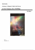Astronomy&colon; A Beginner's Guide to the Universe &lpar;7th Edition&rpar;  &mdash; by Eric Chaisson & Steve McMillan  &mdash; Complete Test Bank &lpar;Ch&period; 1-18&rpar;