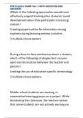 PPR Practice EXAM Test  2 WITH QUESTION AND  &NewLine;ANSWERS
