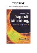 Test Bank for Bailey & Scott's Diagnostic Microbiology 13th Edition by Patricia Tille&comma; Chapter 1-80 &vert; All Chapters