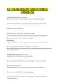 CST EXAM 2026-2027 &lpar;QUESTIONS & ANSWERS&rpar;