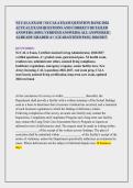 NJ CALA EXAM &sol; NJ CALA EXAM QUESTION BANK 2026&NewLine;ACTUAL EXAM QUESTIONS AND CORRECT DETAILED&NewLine;ANSWERS &lpar;100&percnt; VERIFIED ANSWERS&rpar; ALL ANSWERED &vert;&NewLine;ALREADY GRADED A&plus; &vert; GUARANTEED PASS&comma; 2026&sol;2027&period;