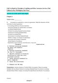 Principles of Auditing and Other Assurance Services 22nd Edition Ray Whittington Kurt Pany &vert;&vert;Complete GuideA&plus;