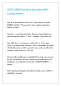 ASTR 1010K Final Exam Questions With Correct Answers 
