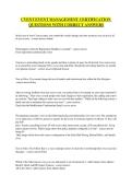 CVENT EVENT MANAGEMENT CERTIFICATION QUESTIONS WITH CORRECT ANSWERS