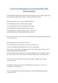 Cvent Event Management Advanced Questions With Correct Answers