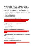 RNC-OB - THE NEWBORN COMPLETE EXAM &NewLine;QUESTIONS AND VERIFIED ANSWERS &vert; 2026&ndash;2027 &NewLine;LATEST UPDATE &vert; GUARANTEED PASS &vert; DETAILED &NewLine;RATIONALES &vert; FULL STUDY GUIDE &vert; EXAM PREP &vert; &NewLine;PRACTICE TEST &vert; CERTIFICATION PREPARATION 