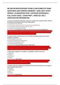NR 283 PATHOPHYSIOLOGY EXAM 2&sol;100 COMPLETE EXAM &NewLine;QUESTIONS AND VERIFIED ANSWERS &vert; 2026&ndash;2027 LATEST &NewLine;UPDATE &vert; GUARANTEED PASS &vert; DETAILED RATIONALES &vert; &NewLine;FULL STUDY GUIDE &vert; EXAM PREP &vert; PRACTICE TEST &vert; &NewLine;CERTIFICATION PREPARATION 