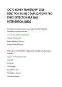 CCTC KIDNEY TRANSPLANT 2026&NewLine;REJECTION SIGNS COMPLICATIONS AND&NewLine;EARLY DETECTION NURSING&NewLine;INTERVENTION GUIDE