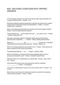 BIOL 1503 EXAM 2 QUESTIONS WITH VERIFIED ANSWERS