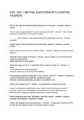 BIOL 1503- LAB FINAL QUESTIONS WITH VERIFIED ANSWERS