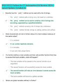 WGU D522 Python for IT Automation Complete Bundle 2026 &vert; Final Exam&comma; Python Programming&comma; Built-in Functions & Operations&comma; Python Syntax&comma; Practice Questions & Study Guides &vert; Most Tested Questions & Verified Answers &vert; Graded A&plus;