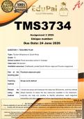 TMS3734 Assignment 2 &lpar;COMPLETE ANSWERS&rpar; 2026 - DUE 24  June 2026