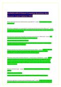 Illinois MPJE &lpar;Rickert&rpar; &ndash; Complete Questions and Answers with Latest Updates for 2026