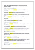 D027 pathopharm wgu test 2027 version verified with &NewLine;correct answers 