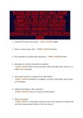 BOARD REVIEW NNP FINAL EXAM&NewLine;NEWEST 2026 ACTUAL EXAM&vert;&NewLine;COMPLETE 200 QUESTIONS AND&NewLine;CORRECT DETAILED ANSWERS&NewLine;&lpar;VERIFIED ANSWERS&rpar; ALREADY&NewLine;GRADED A&plus;&vert; NNP EXAM REVIEW 2026&NewLine;&lpar;NEW