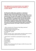 EPIC BRIDGES EXAM 300 QUESTIONS AND CORRECT &NewLine;ANSWER WITH RATIONALE ALREADY GRADED A&plus; &NewLine;LATEST UPDATE