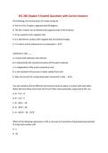 SSC 200 Chapter 5 Exam&num;1 Questions with Correct Answers&NewLine;