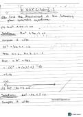 Summary-Math &lpar;quadratic equations&rpar;class notes&period;