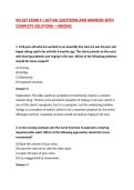 NU 627 EXAM 4 &vert; ACTUAL QUESTIONS AND ANSWERS WITH COMPLETE SOLUTIONS &ndash; HERZING &vert; 2026&sol;2027
