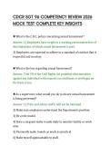 CDCR SGT 96 COMPETENCY REVIEW 2026&NewLine;MOCK TEST COMPLETE KEY INSIGHTS