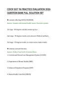 CDCR SGT 96 PRACTICE EVALUATION 2026&NewLine;QUESTION BANK FULL SOLUTION SET