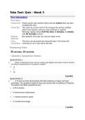 NURS 6501 Week 3 Quiz&vert; Questions and Answers with Complete Solutions UPDATED&excl;&excl;&excl;&period;