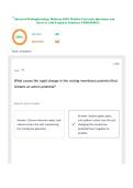Advanced Pathophysiology Midterm 6501 Walden University Questions and Answers with Complete Solutions UPDATED&excl;&excl;&excl;&excl;&period;