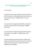 Advanced Pathophysiology Quiz 1-Nurs 6501 Walden University Questions and Answers with Complete Solutions UPDATED&excl;&excl;&excl;&period;