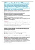 HIPAA Compliance Training Post-Test Updated 2026 &vert; Comprehensive Study Guide&comma; Practice Exam Questions and Answers&comma; Exam Prep Test Bank&comma; Patient Privacy and Confidentiality Rules&comma; Protected Health Information &lpar;PHI&rpar; Standards&comma; Healthcare Data Security Regul