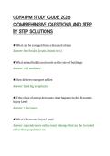 CDFA IPM STUDY GUIDE 2026&NewLine;COMPREHENSIVE QUESTIONS AND STEP&NewLine;BY STEP SOLUTIONS