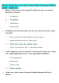 Florida Pump Operator Complete Bundle 2026 &vert; State Test Prep&comma; Certification Exam&comma; Practice Test & Exam Prep PDF &vert; Most Tested Questions & Verified Answers &vert; Latest Update &vert; Graded A&plus;