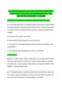 ServSafe 90-Question Practice Test Actual Exam 2026&sol;2027 &ndash; Comprehensive Exam Prep with Detailed Rationales &vert; 100&percnt; Verified &vert; Pass Guaranteed &ndash; A&plus; Graded