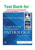 Test Bank for Comprehensive Radiographic Pathology&comma; 8th Edition&NewLine;by Ronald L&period; Eisenberg isbn-9780443121142