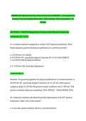  NRCME DOT Medical Examiner Exam Actual Exam 2026&sol;2027 &ndash; Comprehensive Practice Test with Detailed Rationales &vert; 100&percnt; Verified &vert; Pass Guaranteed &ndash; A&plus; Graded