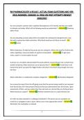 RN PHARMACOLOGY A RELIAS &vert; ACTUAL EXAM QUESTIONS AND VERIFIED ANSWERS &vert;GRADED A&plus;&vert;PASS ON FIRST ATTEMPT&vert;NEWEST 2026&sol;2027