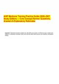 AHIP Medicare Training Practice Guide &lpar;2026&ndash;2027 Study Edition&rpar; &mdash; Core Concept Review Questions&comma; Answers & Explanatory Rationales&period;pdf&NewLine;&NewLine;