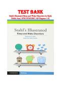 Test Bank for Stahl's Illustrated Sleep and Wake Disorders &vert; Stahl & Debbie Ann &vert; 9781107561366 &vert; Chapters 1-3 &vert; Psychiatry Sleep Medicine Exam Prep