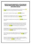 RELIAS PROPHECY RN PHARMACOLOGY A 2026 BUNDLED EXAMS&vert; ACTUAL EXAM QUESTIONS AND VERIFIED ANSWERS &vert;GRADED A &vert;PASS ON FIRST ATTEMPT&vert;NEWEST 2026&sol;2027