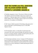 CEAP TEST PAPER 2026 FULL QUESTIONS&NewLine;AND SOLUTIONS EXPERT REVIEW&NewLine;CORRECTLY ANSWERED GRADED A&plus;
